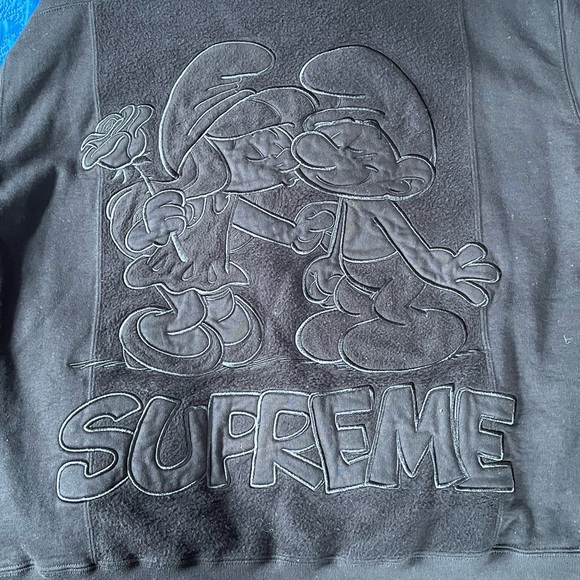 Supreme Other - Supreme Smurf Hoodie Brand New Deadstock Size Large